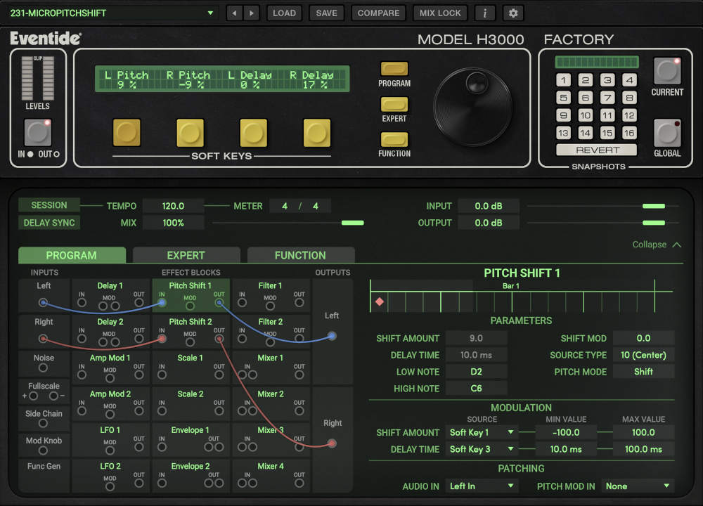 Eventide H3000  Harmonizer  MkII (Latest Version)